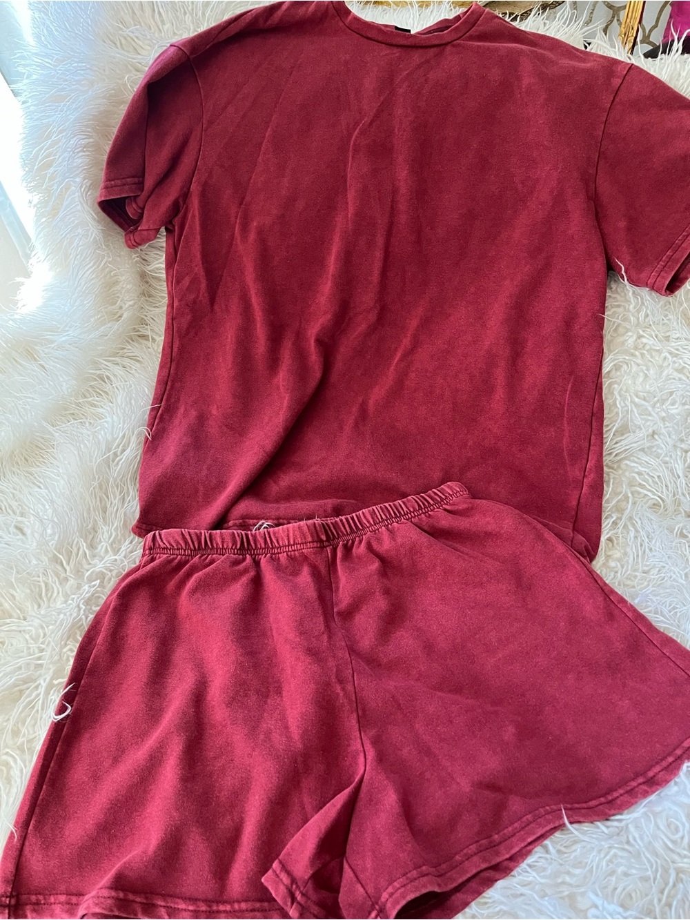 100P COTTON YUMMY TEE /SHORT SET!!!